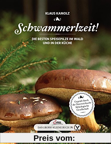 Das große kleine Buch: Schwammerlzeit!: Die besten Speisepilze im Wald und in der Küche
